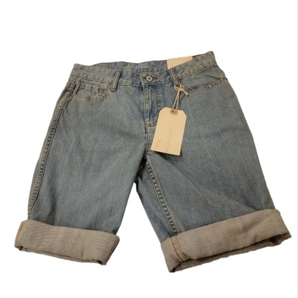 Liz Claiborne jeans classic  shorts size 4 blue Denim NWTm *